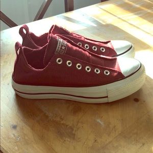 Converse slip-on shoes. Worn handful of times